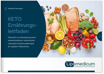 Titelansicht Patienteninformation KETO-Ernährungsleitfaden PDF-Download